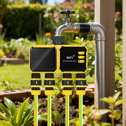 Smart Solar WiFi Irrigation Timer