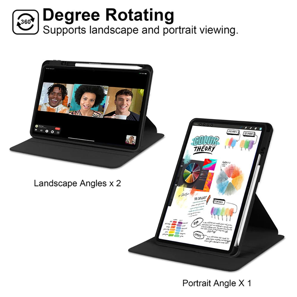 360° Rotating Protective Case for Xiaomi Pad & Redmi Pad