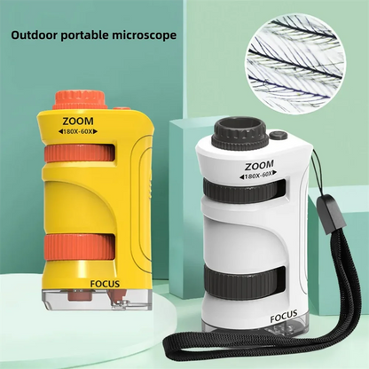 Portable Handheld Educational Microscope