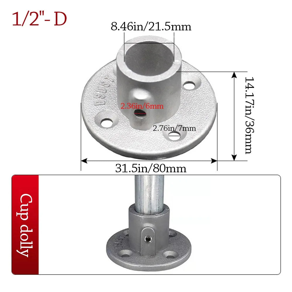 Aluminium Alloy Pipe Fitting Connector