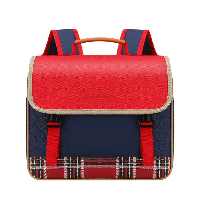 British Style Oxford Kids School Backpack