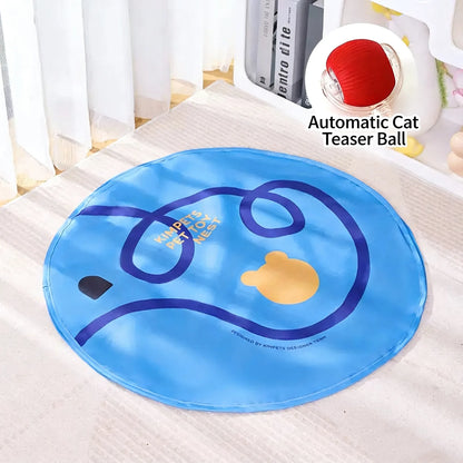 Automatic Cat Hunting Mat & Moving Ball Toy