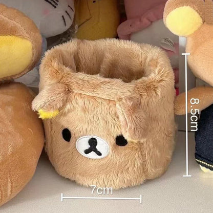 Kawaii Plush Pencil Holder