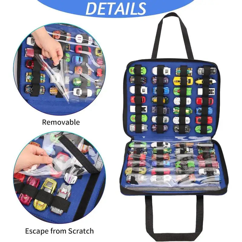 Portable Toy Car Storage Organizer
