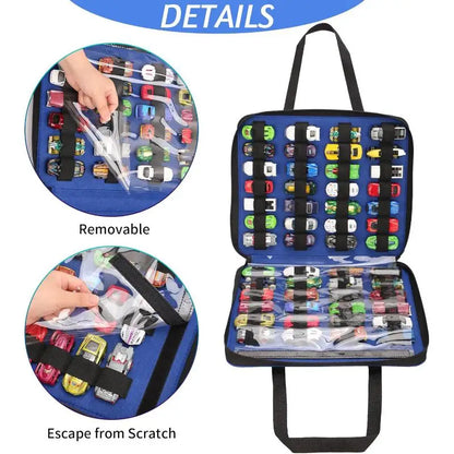 Portable Toy Car Storage Organizer