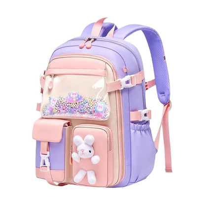 Girls Kawaii Lightweight Waterproof School Backpack