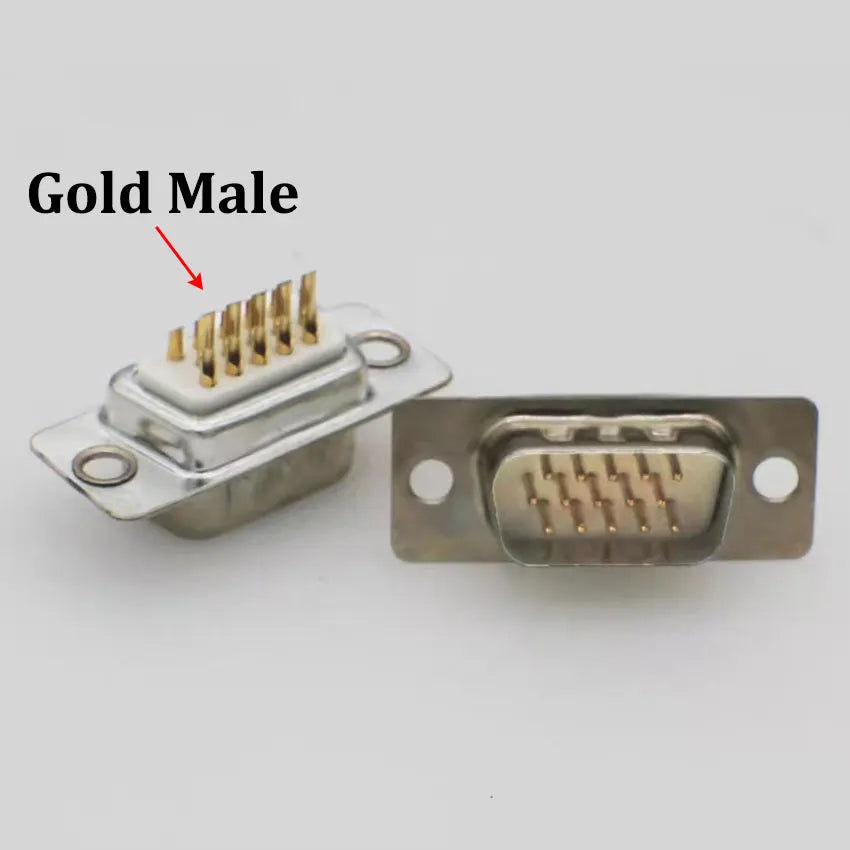DB15 VGA Solder Connector Plug