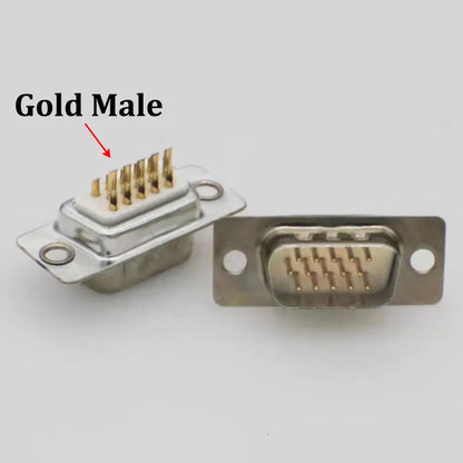 DB15 VGA Solder Connector Plug