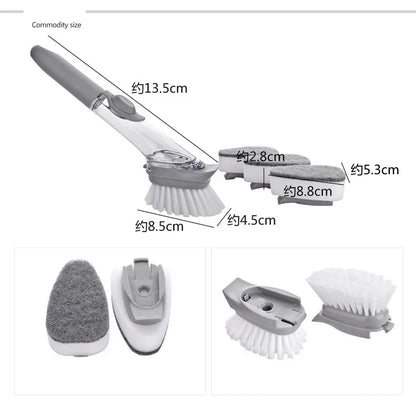 Soap Dispensing Dish Brush