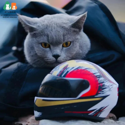 Full Face Decorative Helmet for Small Dogs & Cats