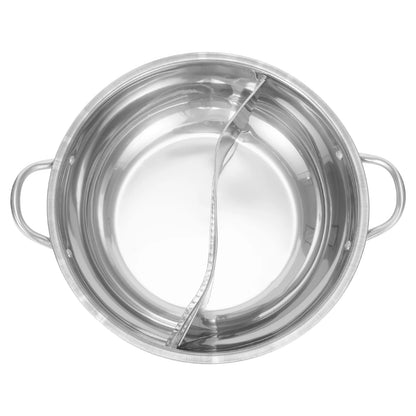 Stainless Steel Twin Divided Hot Pot