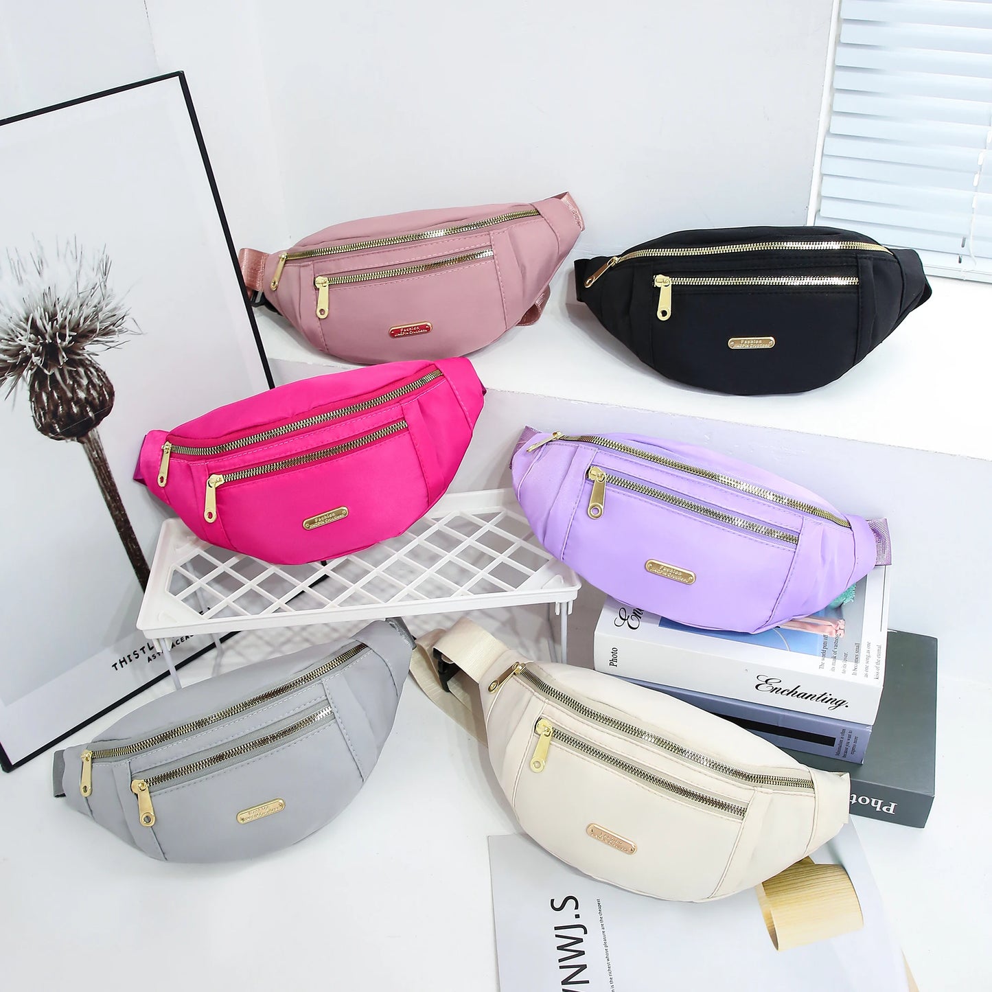 Multi-Layer Sports Waist Bag