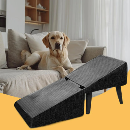 Foldable Non-Slip Pet Ramp & Step Stool
