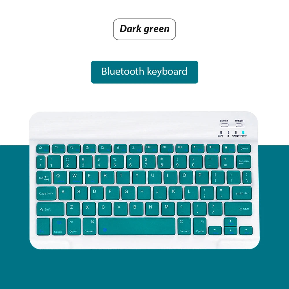 Bluetooth Wireless Keyboard & Mouse Combo for Tablets, Phones & Computers