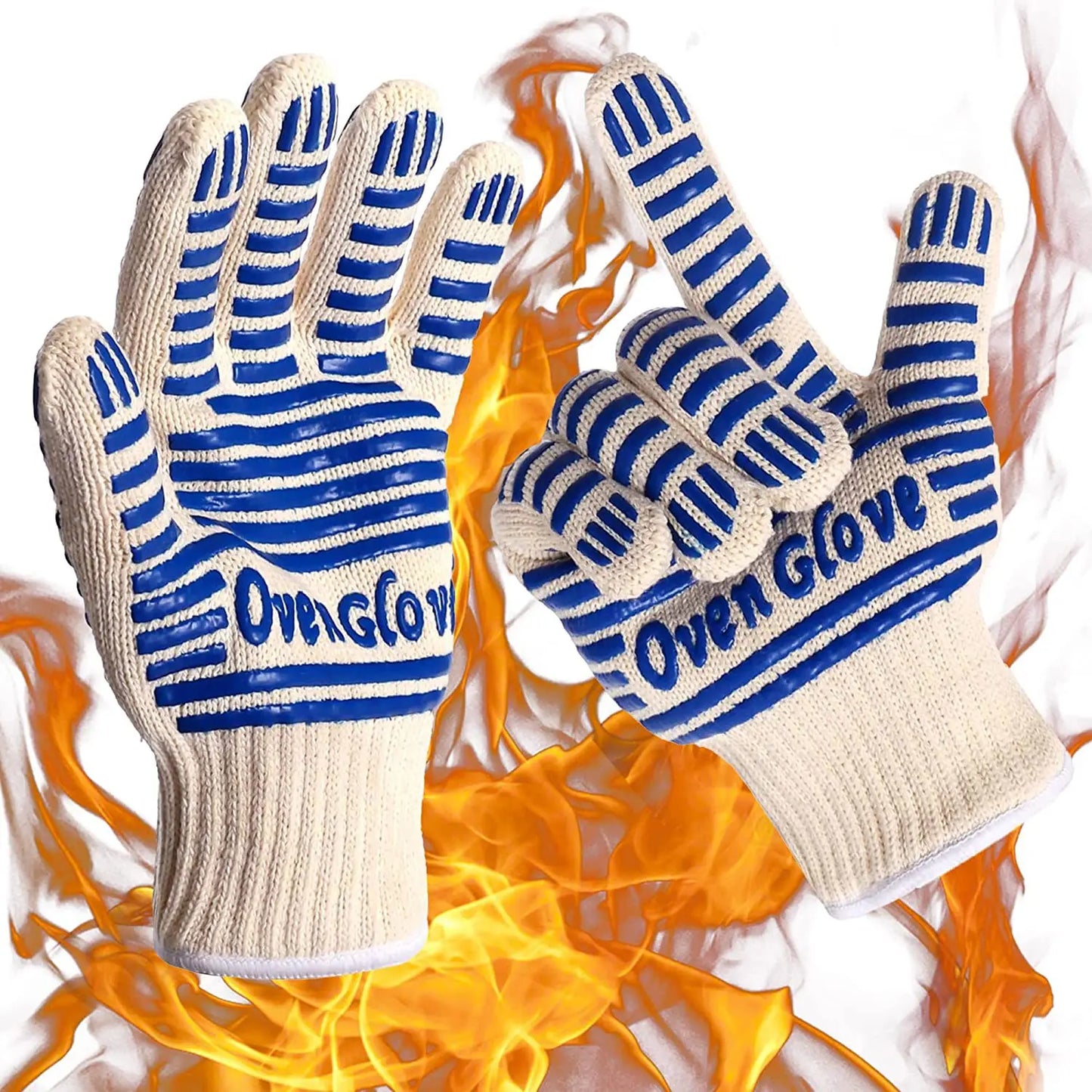 Heat-Resistant Silicone BBQ & Oven Glove