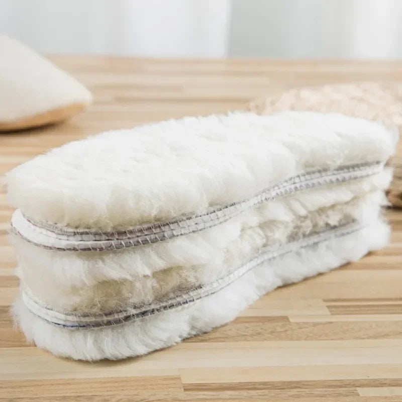 Natural Sheepskin Winter Insoles