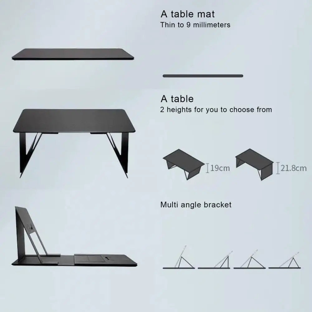 6-in-1 Foldable Laptop Stand Desk
