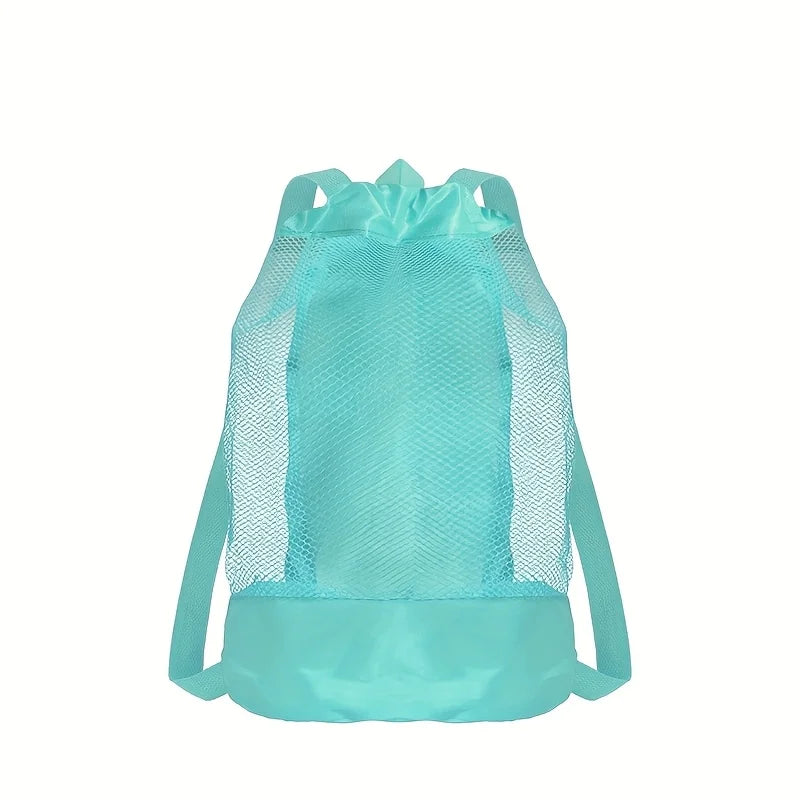 Large Capacity Mesh Beach Storage Backpack