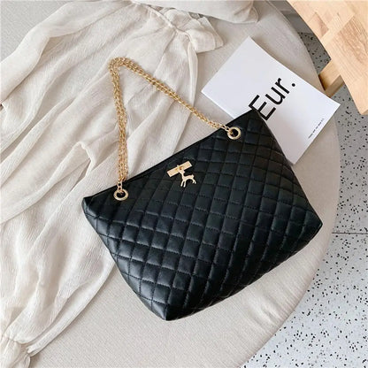 PU Leather Women Shoulder Bag