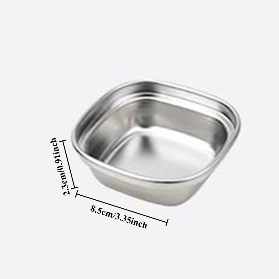 304 Stainless Steel Korean-Style Sauce Dish