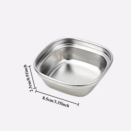 304 Stainless Steel Korean-Style Sauce Dish