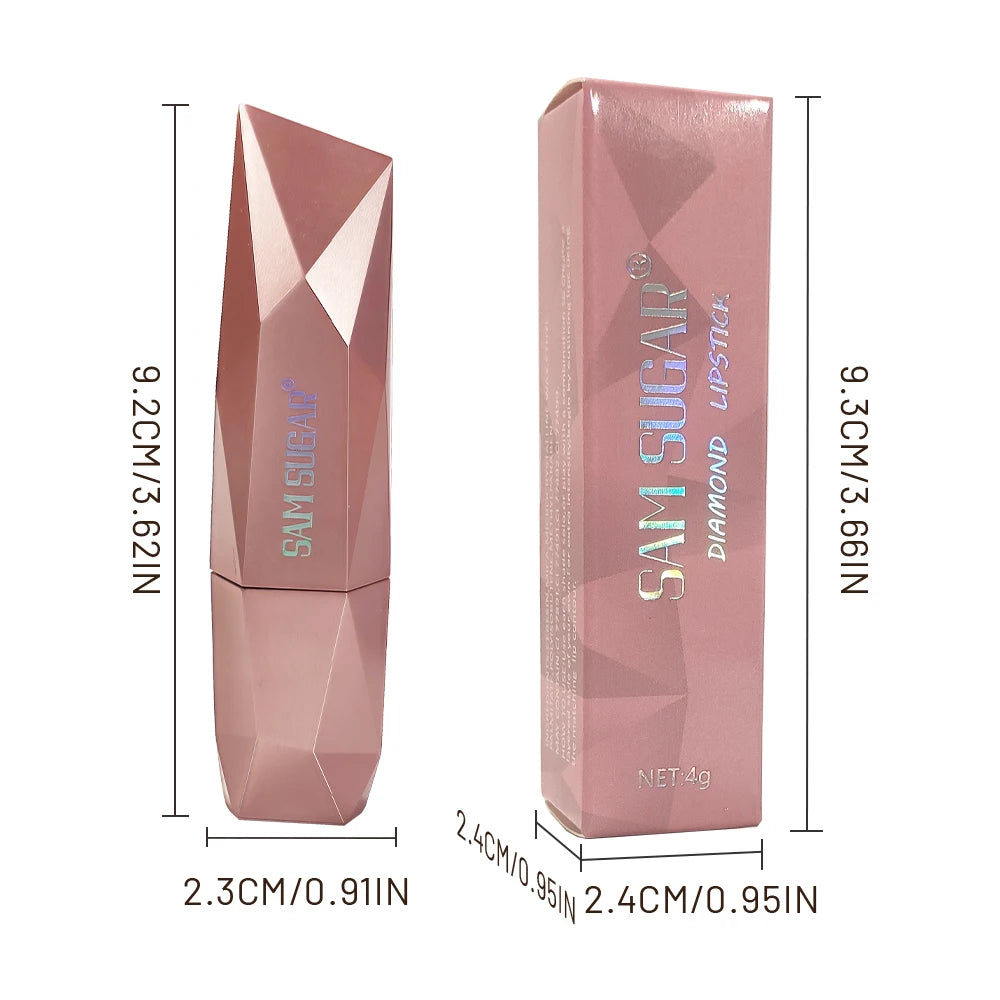 SAM SUGAR 6-Color Diamond Pearl Lipstick