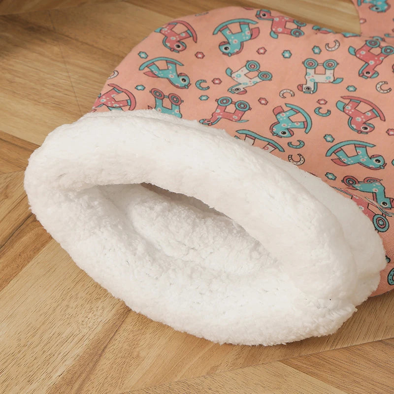 Warm Pet Pocket Bed for Cats & Small Dogs