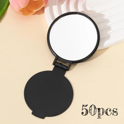 Mini Foldable Round Makeup Mirror