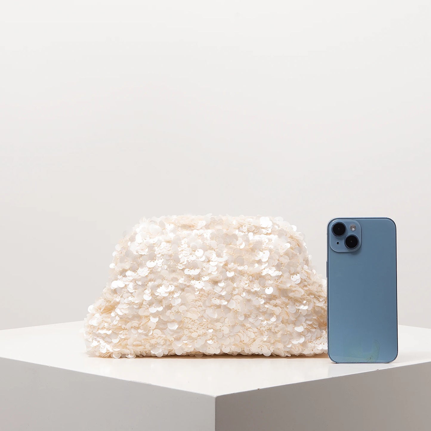 Sequin Evening Clutch Bag