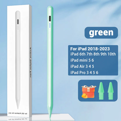Rechargeable iPad Stylus with Palm Rejection & Magnetic Attachment
