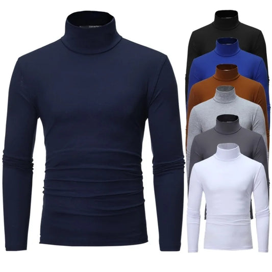 Men’s High Neck Thermal Underwear Top
