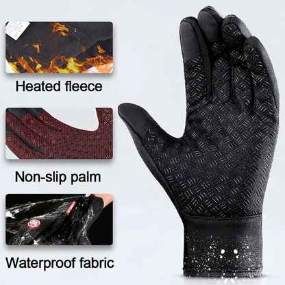 Waterproof Thermal Touchscreen Winter Gloves
