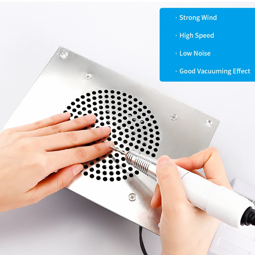 Built-In Nail Dust Collector Vacuum Machine
