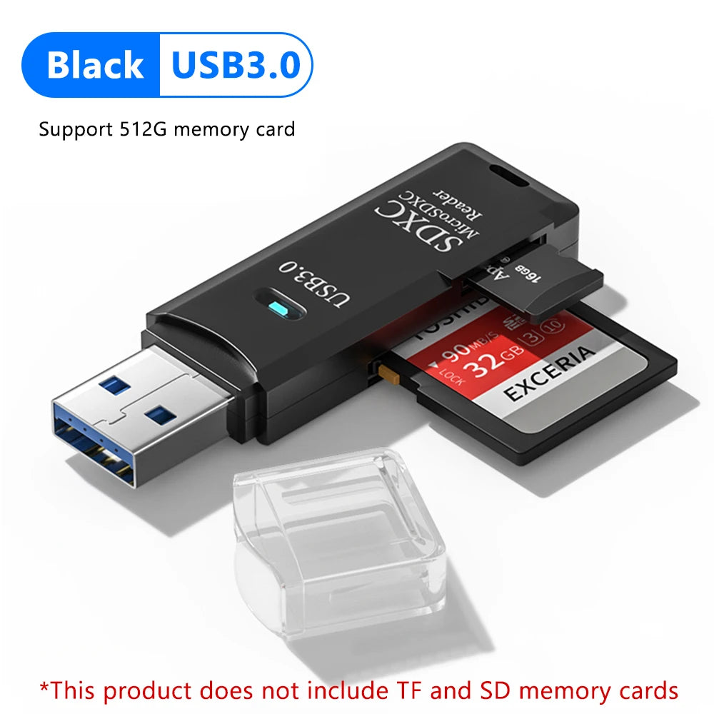 elough 2-in-1 USB SD & TF Card Reader