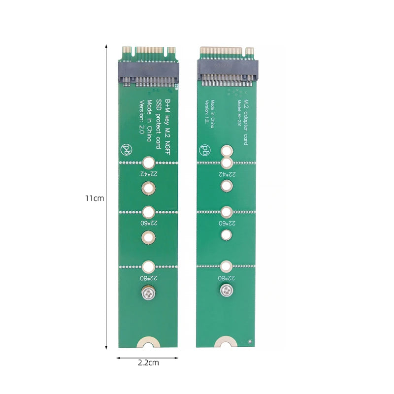 M.2 SSD Interface Extension Adapter Card