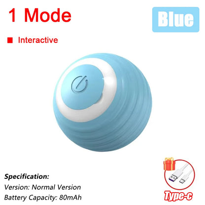 Rechargeable Automatic Rolling Ball Cat Toy