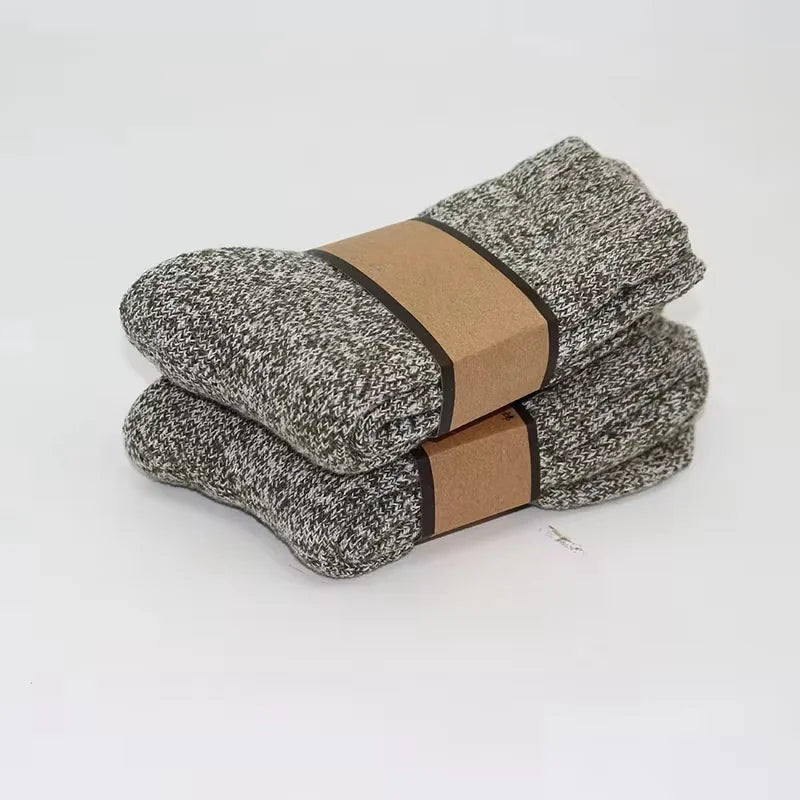 Men’s Merino Wool Winter Socks 2 Pairs