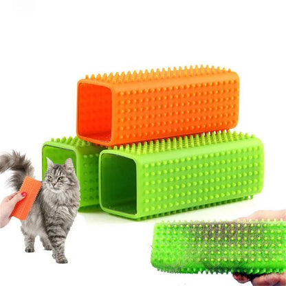 Pet Hair Removal Silicone Brush