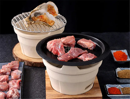 Traditional Charcoal Clay BBQ Stove