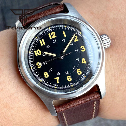 Tandorio 36mm Automatic Dive Mechanical Watch with Sapphire Crystal