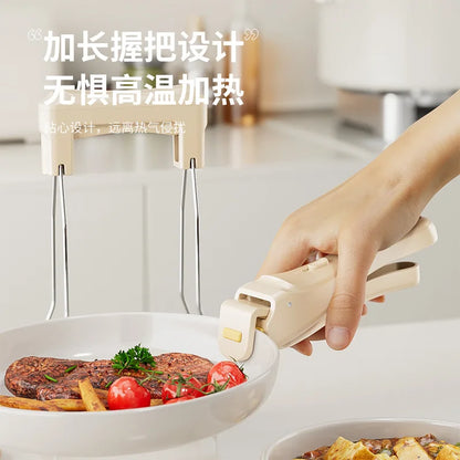 One-Handed Heat Resistant Dish Plate Holder