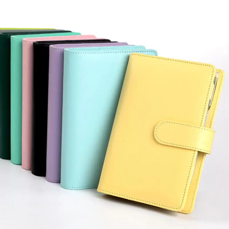 Practical Household Accessory – A6 PU Leather Budget Notebook – pp