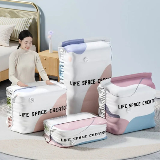 Vertical Compression Vacuum Storage Bag