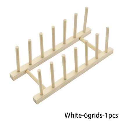 Wooden Kitchen Dish Drying Rack