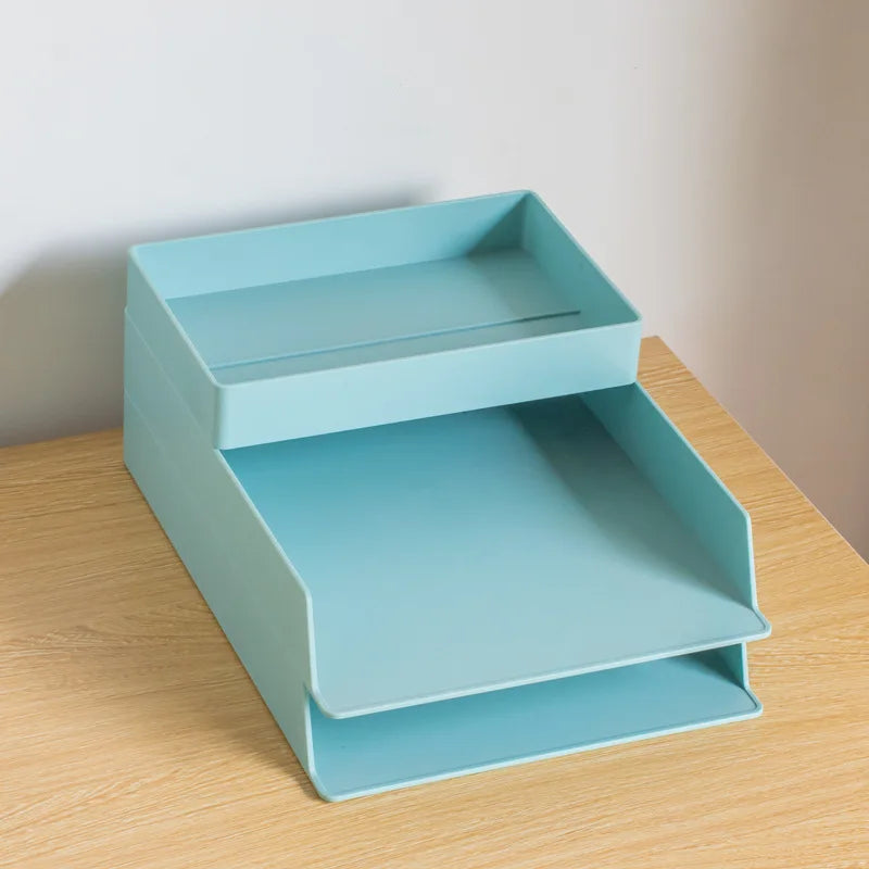 Desktop File Organizer Tray