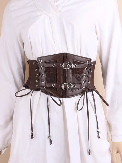Women’s Elastic Lace Corset Waist Belt