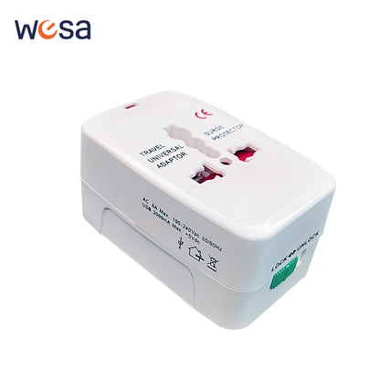 Universal Travel Adapter with Dual USB Ports