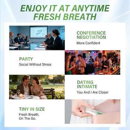 Portable Fresh Breath Oral Spray