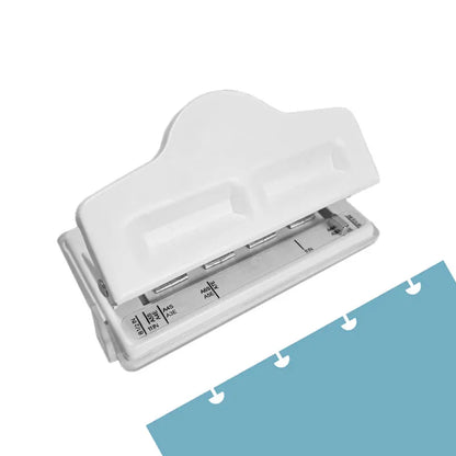 Fromthenon 4-Hole Mushroom Hole Punch for Discbound Notebooks
