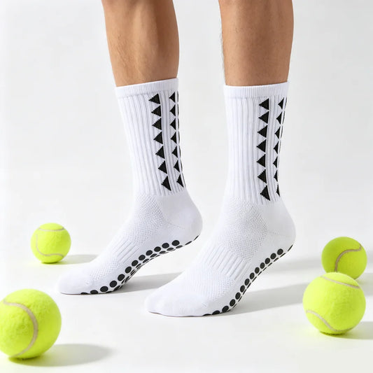 Non-Slip Athletic Grip Socks 5 Pairs